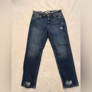 KanCan Blue Denim with distressing